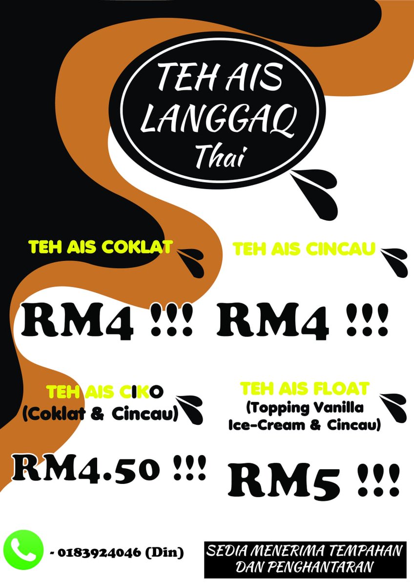 muizzuddin010's tweet photo. Assalammualaikum Semua ‼️‼️‼️ OPEN ORDER TEH AIS UTK COD PETANG NI SPE BERMINAT BLEH PM OR Ws sahaja https://t.co/Ac9iGwsd6W Beroperasi Setiap Hari Secara Cod Area Ampang dan Gombak Guys ‼️‼️🙌🙌🙌 https://t.co/d4GppWqxRG https://t.co/eZH3KShqvA