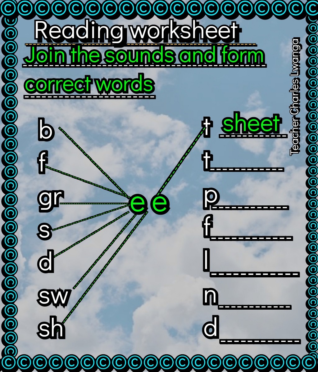 PriesCharles's tweet photo. 👉Reading
👉Lower primary
👉Digraphs https://t.co/asMFHPpRef