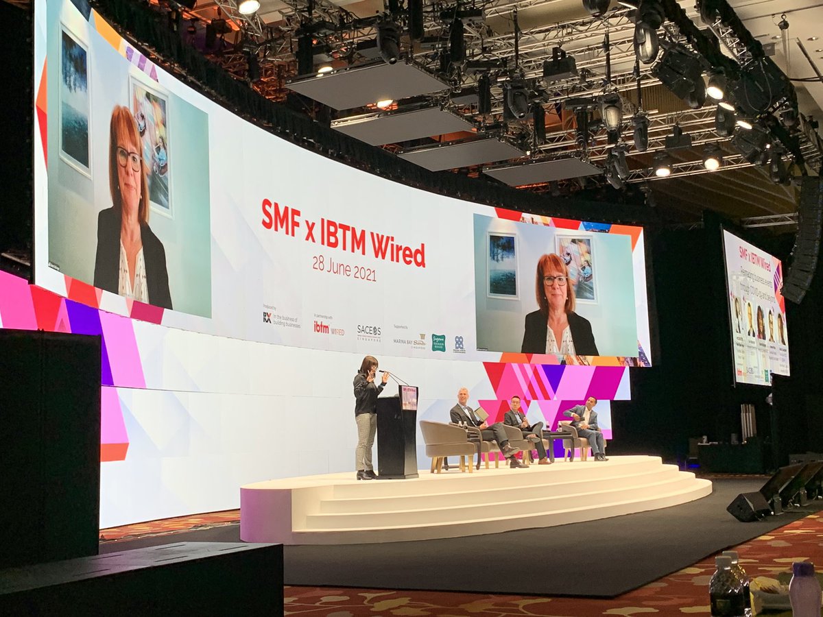 Great to be back on-site <a href="/marinabaysands/">Marina Bay Sands</a> for SMF x IBTM Wired <a href="/IBTMevents/">IBTM</a> <a href="/SACEOS/">SACEOS</a> @stb_sg <a href="/UFILive/">UFI</a> <a href="/pcmahq/">PCMA</a> <a href="/gevme/">GEVME</a> #eventprofs #hybridevents