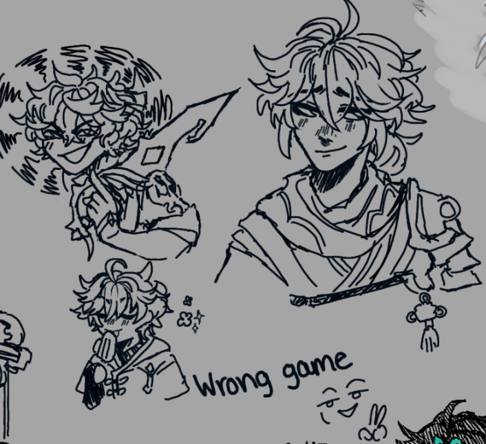 I have... genshin shit from drawpile with friendos 