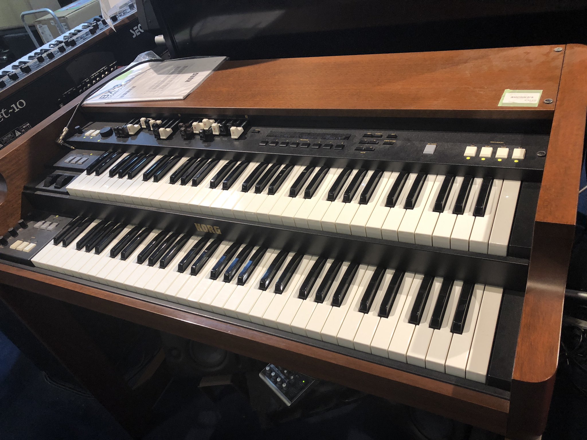 KORG コルグ フルアナログ回路ドローバーオルガン BX-3 完全動作