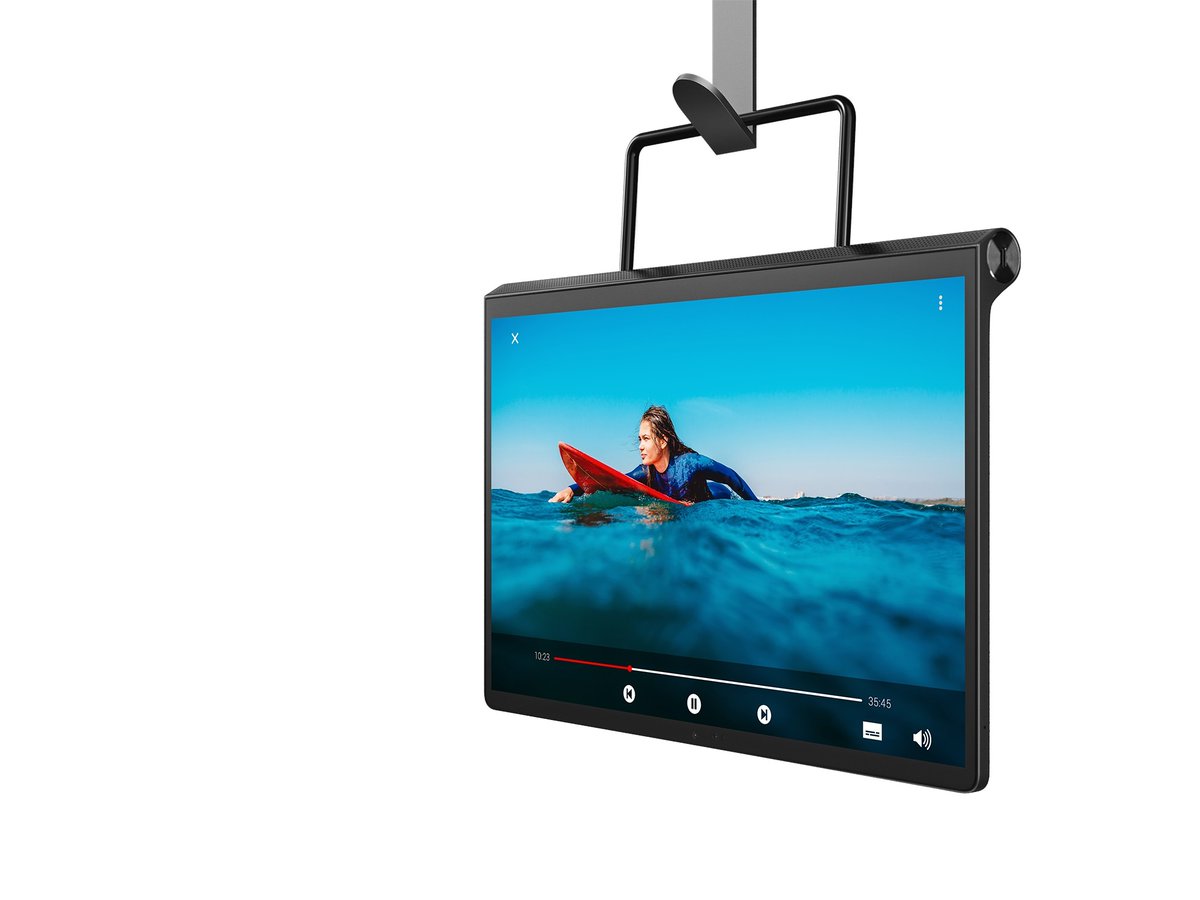 Lenovo's Yoga Tab 13 and 11 have kickstands that double as hangers