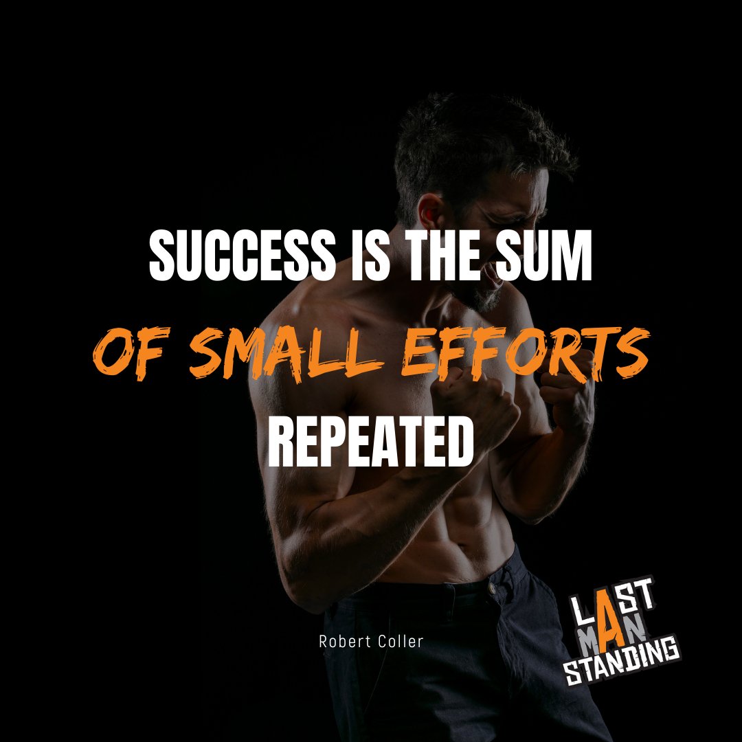 LMS360ZA's tweet image. Success requires constant, small improvements and effort, repeated over time. 

#MondayMotivation #LastManStanding #LMSCommunity #Fitness #FunctionalFitness