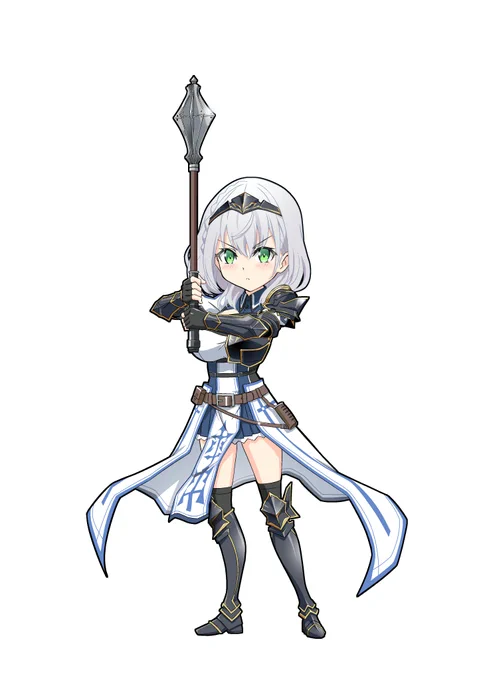 【ホロライブ スパ○ボ風】
わためちゃんの『SKILL』を聞いてから描きたい✨
と思って数か月...

ノエル団長とわためちゃんです

一つ目は 通常
二つ目は 必殺技発動時🔥

※元ネタになっている機体は僕の勝手なイメージで決めております
↓説明あります
#ノエラート #つのまきあーと 