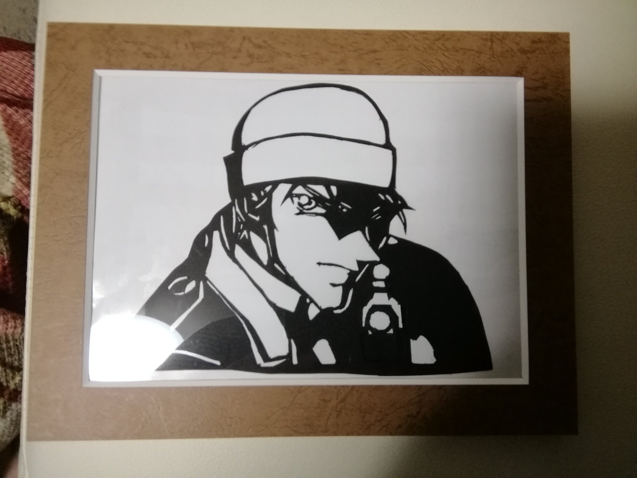 たかゆき いのりまち町民 名探偵コナン 折り紙 赤井秀一 赤井さんを切り絵で 作ってみました T Co 2x4unwqqlm Twitter