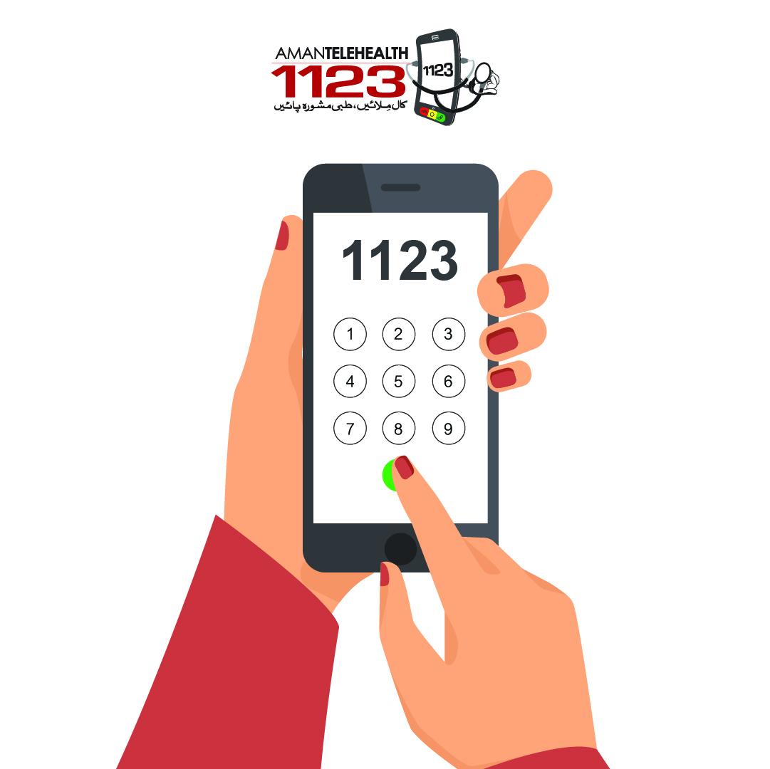 RazaDharijo's tweet photo. Call on 1123🤳
Call karein aur muft tibi mashwara payein!
#AmanTeleHealth https://t.co/AEkOL3eHXr