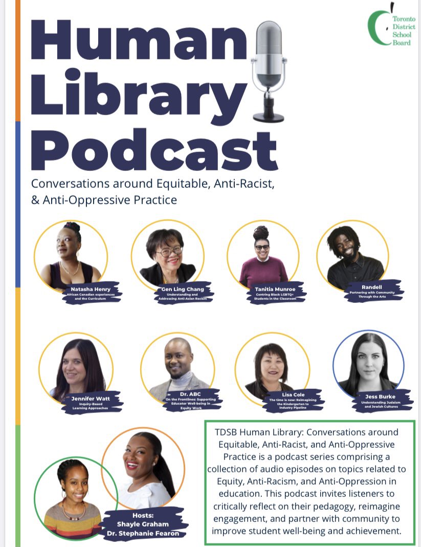 Centre of Excellence for Black Student Achievement (@tdsb_cebsa) on Twitter photo The <a href="/tdsb/">Toronto District School Board</a> school year might be ending, but the conversation continues! In our latest episodes Dr. ABC gives a message about centring educator well-being while doing equity work. Lisa Cole reconsiders pipelines and pathways. Listen now bit.ly/3cf5ym2 #tdsb #TDSBtalks The <a href="/tdsb/">Toronto District School Board</a> school year might be ending, but the conversation continues! In our latest episodes Dr. ABC gives a message about centring educator well-being while doing equity work. Lisa Cole reconsiders pipelines and pathways. Listen now bit.ly/3cf5ym2 #tdsb #TDSBtalks