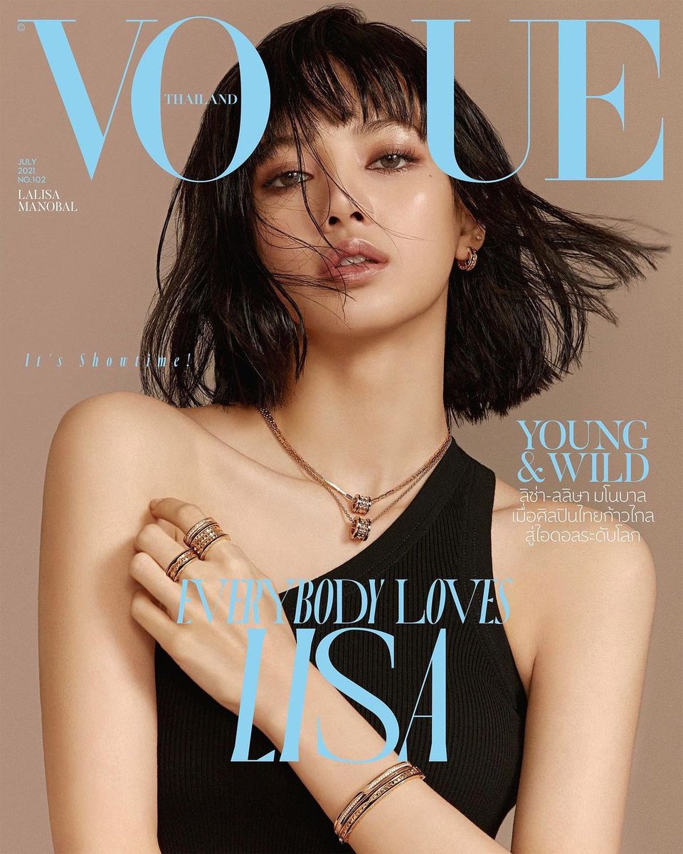 PHOTOSHOOT - BLACKPINK's Lisa for VOGUE Hongkong & Thailand
