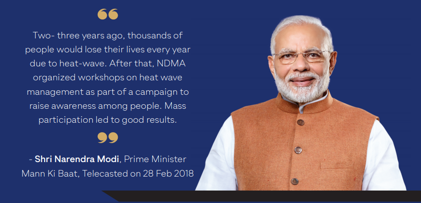 ndmaindia's tweet image. #BeatingTheHeat | NDMA conducts #heatwave workshops in collaboration with heat wave-affected States every year since 2017. 

To know more, read 👉 bit.ly/3bbYfKG 

#ReformPerformTransform #HarKaamDeshKeNaam #KnowYourNDMA