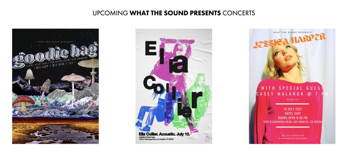 WhatTheSound's tweet image. We are back!!! Announcing 3 separate shows on July 10th at Los Angeles' @thehotelcafe. Ticket links on site. Hope to see you there :) 

whatthesound.com