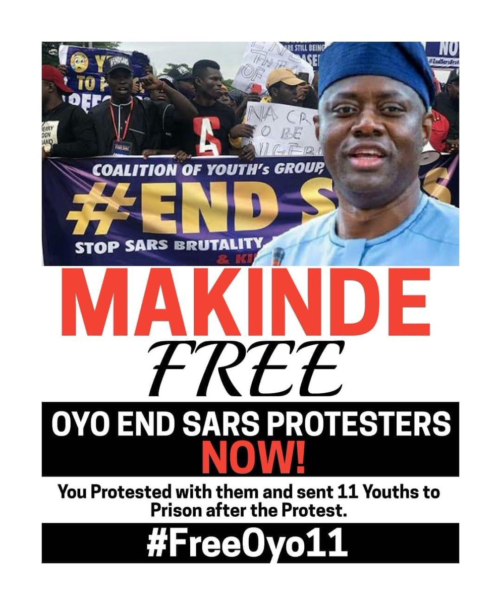 RYemoja's tweet photo. The government at all levels share collective hatred for dissent. @seyimakinde  #FreeKirikiri16 https://t.co/ONgUJYj9Ha