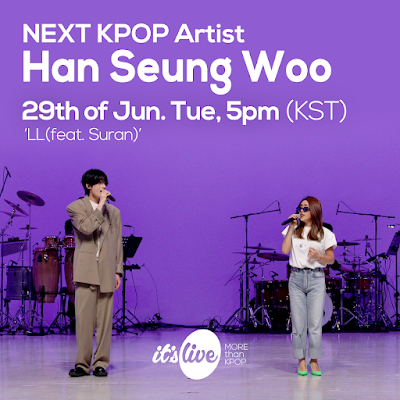 itsLIVEofficial's tweet photo. #HANSEUNGWOO💖
JUN 29th 5PM - “#LL(feat.#SURAN)”
See you at youtube "Mdromeda KPOP"
#한승우 의  ‘LL(feat.#수란)’ 무대를
6월 29일 5PM, 유튜브 ‘Mdromeda KPOP’에서 만나보세요!
@PlayM_Official @VICTON1109

#잇츠라이브 #KPOP #itsLIVE https://t.co/0YqNyuD5LP