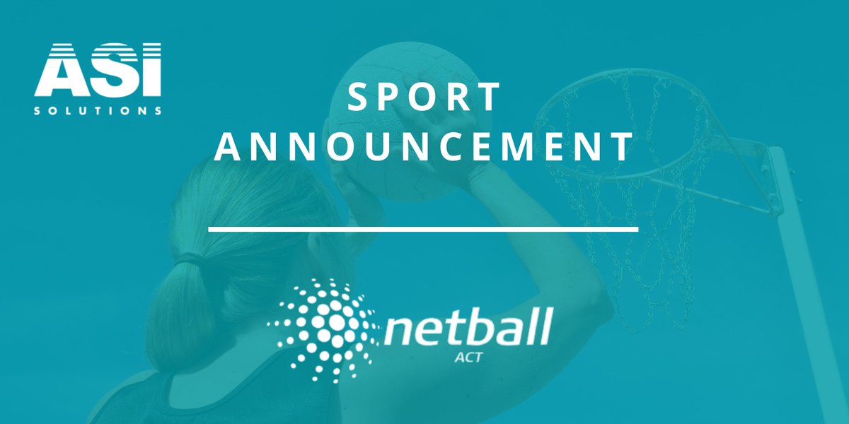 ASI_Solutions's tweet photo. @ASI_Solutions is excited to announce a new partnership between ASI and @NetballACT. 
Read more: https://t.co/qernQ82COw
#netball #teamASI #partnership https://t.co/U0BDExc1FB