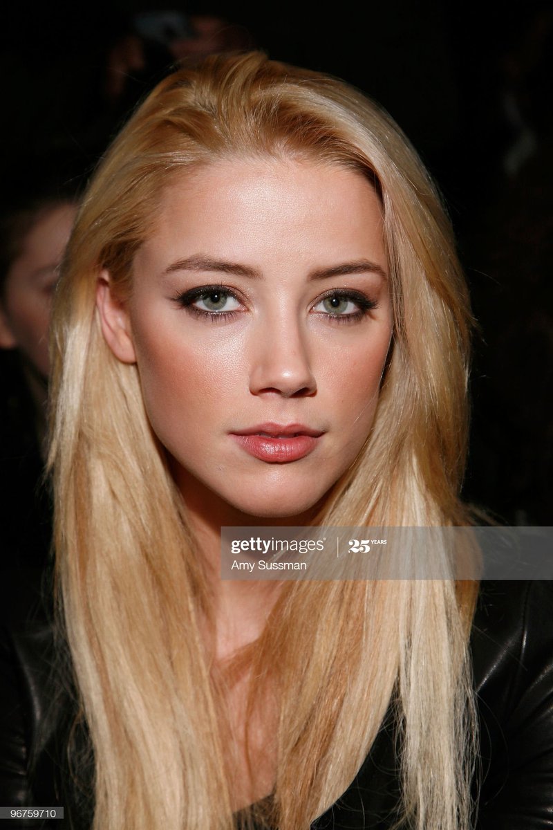 Before Johnny Depp & Amber Heard started dating (thanks  @DevaMarie), Amber Heard attended the Diesel Black and Gold Cocktail Reception in February of 2010 (photos of her from that event (can be found on  @GettyImages) suggesting fillers were not a new thing to her.