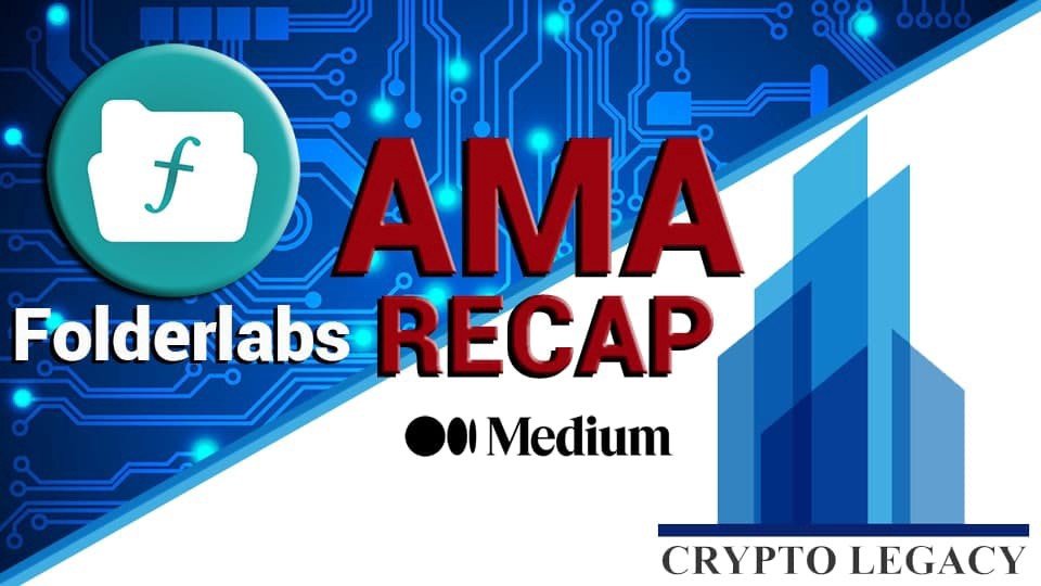 folderlabs's tweet image. We enjoyed our AMA in Crypto Legacy Telegram group hosted by our Marketing Manager, Sara on 25th, June. There were a lot of fantastic questions and also many detailed answers. In case you missed it- find the AMA recap below👇

Medium: bit.ly/2UEGizL