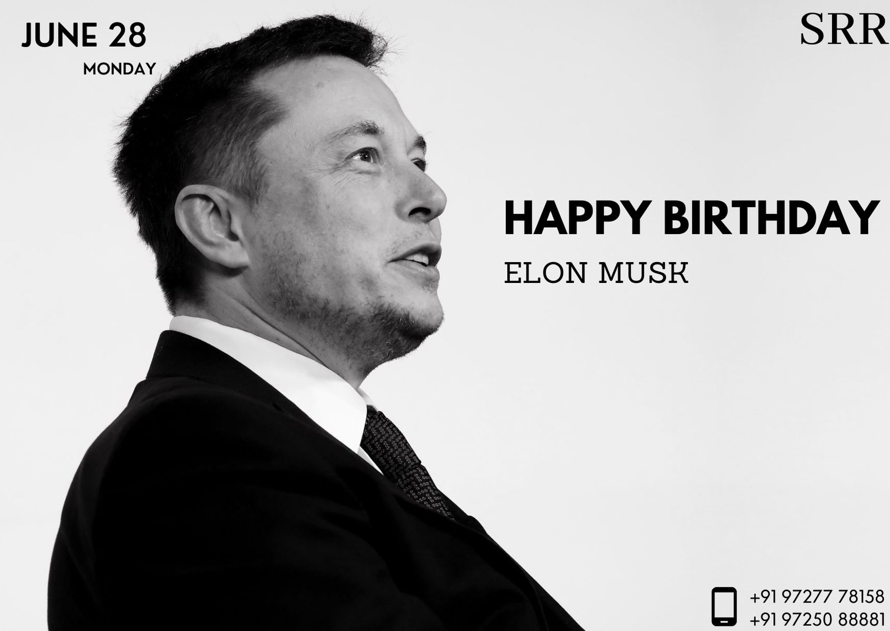 Happy Birthday, Elon Musk     