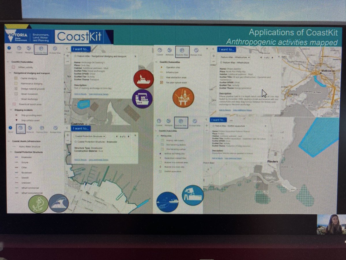 Paul Carnell (@paulecarnell) on Twitter photo Great presentation by <a href="/RhiHolden/">Rhiannon Holden</a> on Victoria's new Feature Activity Sensitivity Tool (FeAST) and CoastKit. Will be a great resource for coastal mangers to understand threats to our marine environment. #AMSA2021 Great presentation by <a href="/RhiHolden/">Rhiannon Holden</a> on Victoria's new Feature Activity Sensitivity Tool (FeAST) and CoastKit. Will be a great resource for coastal mangers to understand threats to our marine environment. #AMSA2021