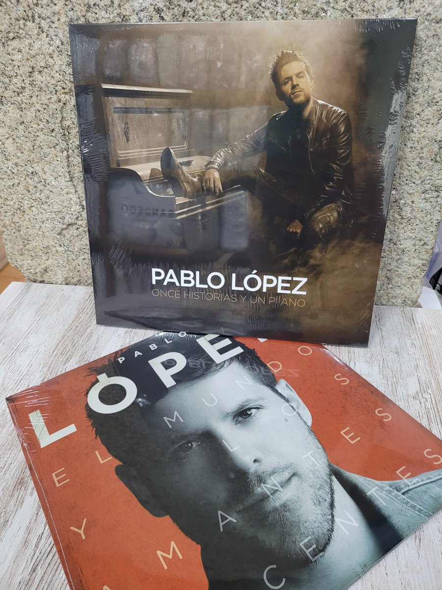 Ya son míos 😁 <a href="/PabloLopezMusic/">Pablo López</a>