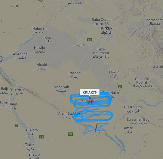 TheSnoopySnoop's tweet photo. #usarmy #KODIAK76 #RO6A doing some pattern work south of #Kirkuk #Iraq at FL170 #COMINT #IMINT
KODIAK76 | RO-6A | 16-00276
ARL-E Airborne Reconnaissance Low-Enhanced
#haveglass
#avgeek #planespotting #milair https://t.co/EZ3SeDDBnS