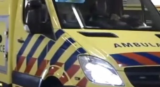 Auto total loss bij eenzijdig ongeval op de A7..