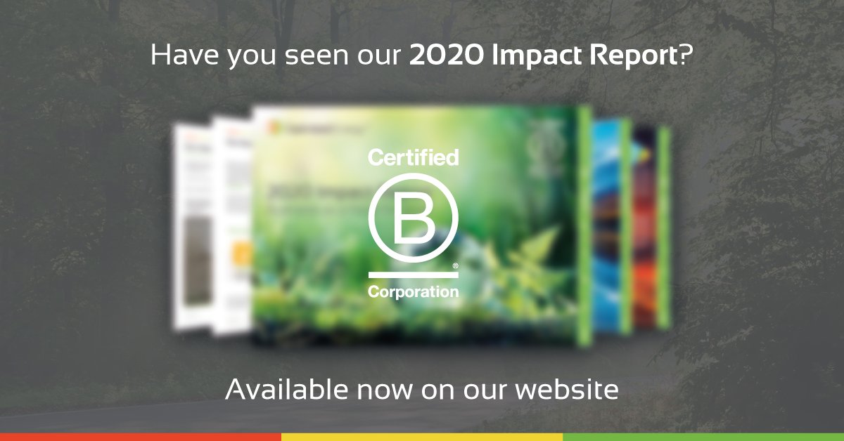Have you seen our 2020 Impact Report?

✅ Our impact as a force for good
✅ Sustainability goals
✅ Future ambitions

Available now on our website >>> bit.ly/35QIxlQ

#bcorp | #betterbusiness | #netzero2030 | <a href="/BCorpUK/">B Corp UK</a>