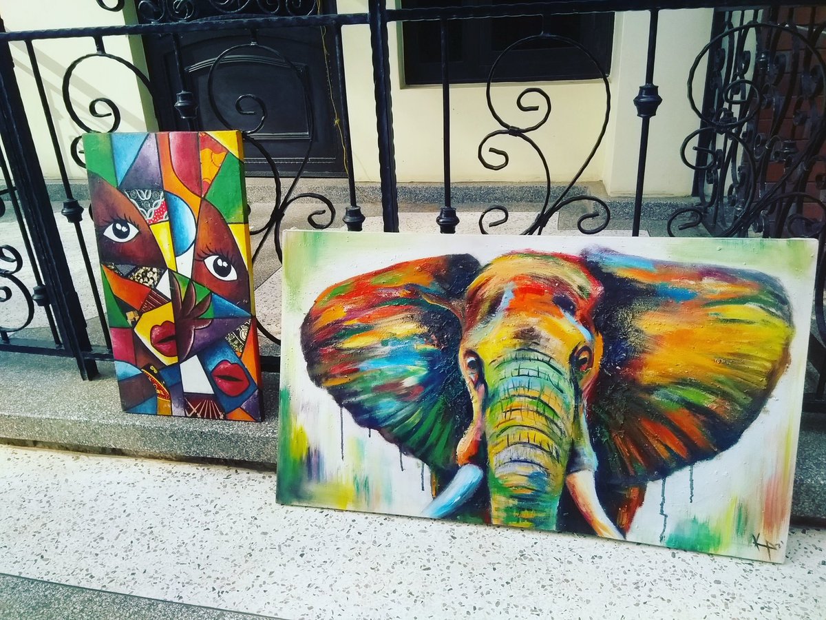 kiplart's tweet photo. #kiplart #420 #days #QuarantineLife 
#nature #wildlife #uganda #buy #my #art before #imdead ....#make #art #not #war #acrylicpainting #sold https://t.co/vf54xKUtJX