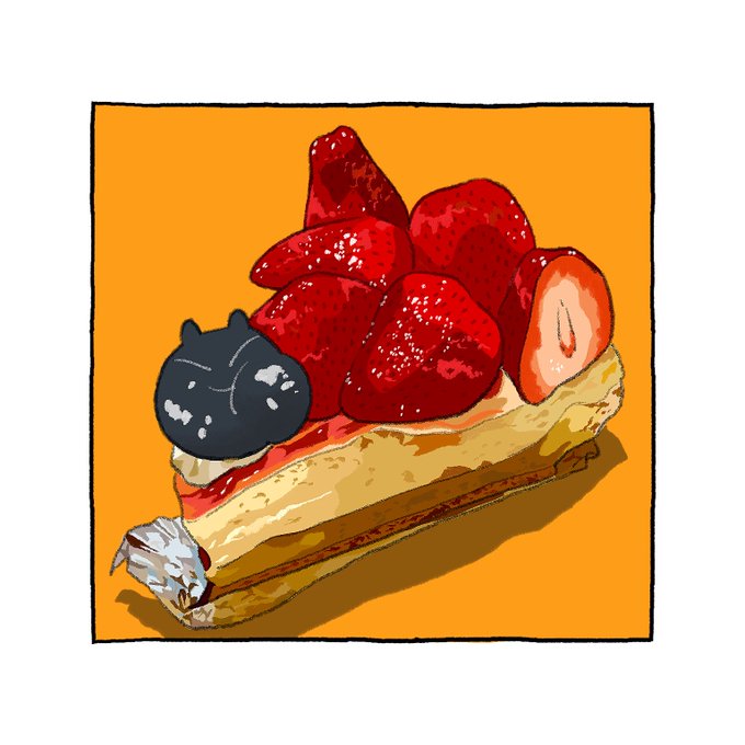 「クリーム ショートケーキ」のTwitter画像/イラスト(古い順)