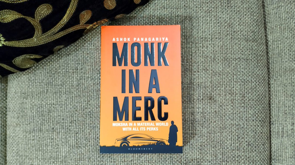 BloomsburyIndia's tweet photo. Happy Publication Day to #MonkInAMerc by Dr Ashok Panagariya ⭐ 

A must-read for anyone looking to achieve eternal happiness and mental peace while pursuing all of life's luxuries, material wealth and professional success.

Get your copy here: https://t.co/MKE96vquHh https://t.co/Z1wlP0A2Ml