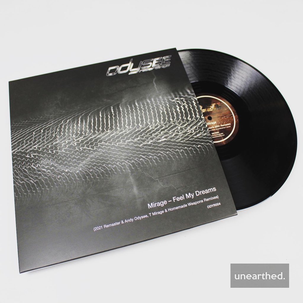 OdyseeRecordings (@odyseerecording) on Twitter photo Back on wax after 25 years- released today! Mirage Feel My Dreams 2021 Remaster with remixes from <a href="/OdyseeRecording/">OdyseeRecordings</a> and <a href="/homemadeweapons/">homemade weapons</a> <a href="/Source_Direct/">Source Direct</a> Grab direct from odyseerecordings.bandcamp.com/album/odyr004-… Back on wax after 25 years- released today! Mirage Feel My Dreams 2021 Remaster with remixes from <a href="/OdyseeRecording/">OdyseeRecordings</a> and <a href="/homemadeweapons/">homemade weapons</a> <a href="/Source_Direct/">Source Direct</a> Grab direct from odyseerecordings.bandcamp.com/album/odyr004-…