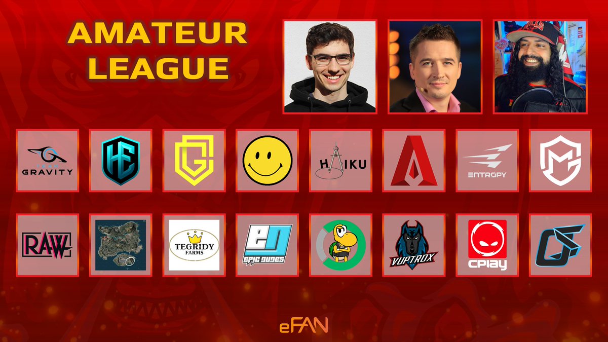 Today at 18:30 CEST the Amateur League is kicking off! It's been a wild ride this far, but now is the time to stand out 🔥

Catch the action live with:
🇬🇧 <a href="/TheKowo/">Kowo</a> at twitch.tv/DRGNGamingOrg
🇩🇪 <a href="/zuluxxman/">zuluxxman</a> at twitch.tv/zuluxxman
🇷🇺 <a href="/odessk1n/">odesskin</a> at twitch.tv/odesskin