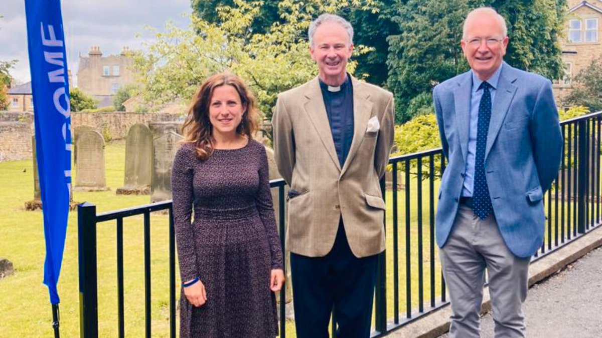 It was a joy to be part of the Sunday services at St James' Wetherby this weekend and to share a bit about the work of Wellspring! A big thank you to everyone at St James' for a wonderful warm welcome and for all your donations. 😊 #Wetherby #Community