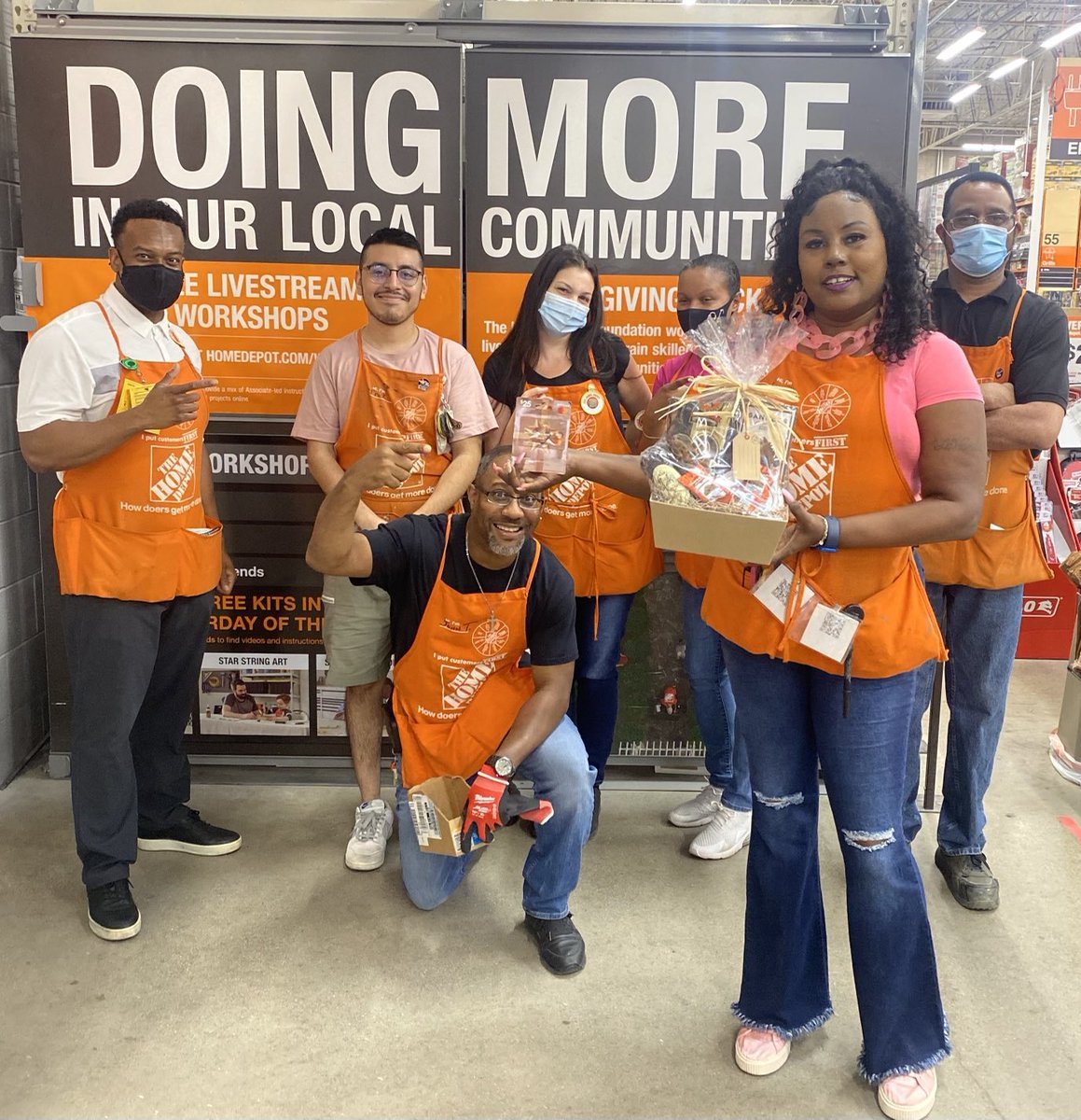 YuHonna's tweet photo. Congrats to #2710 top 3 Credit winners!!! Thank You for being Great Team Players!!!  &amp; Promoting Awesome Customer Service!!! @McFarrenGary @chrisLsm2738 @Elster125 @lisajacobs75 @thd_2710 https://t.co/Tu4sDinfPm
