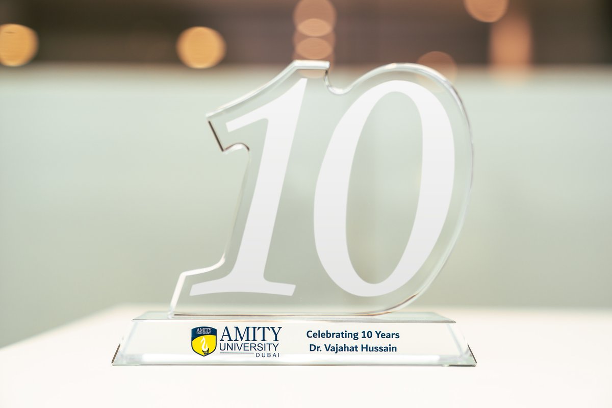 Amity Uni. Dubai (@amitydubai) on Twitter photo Congratulations to <a href="/vhussain/">Vajahat Hussain</a> on completing #10years at Amity. As founding CEO of Amity Education ME, Dr. Vajahatโs commitment and vision has resulted in the formation of the regionโs best schools, preschools and Universities. He now starts the next decade of excellence at Amity. Congratulations to <a href="/vhussain/">Vajahat Hussain</a> on completing #10years at Amity. As founding CEO of Amity Education ME, Dr. Vajahatโs commitment and vision has resulted in the formation of the regionโs best schools, preschools and Universities. He now starts the next decade of excellence at Amity.