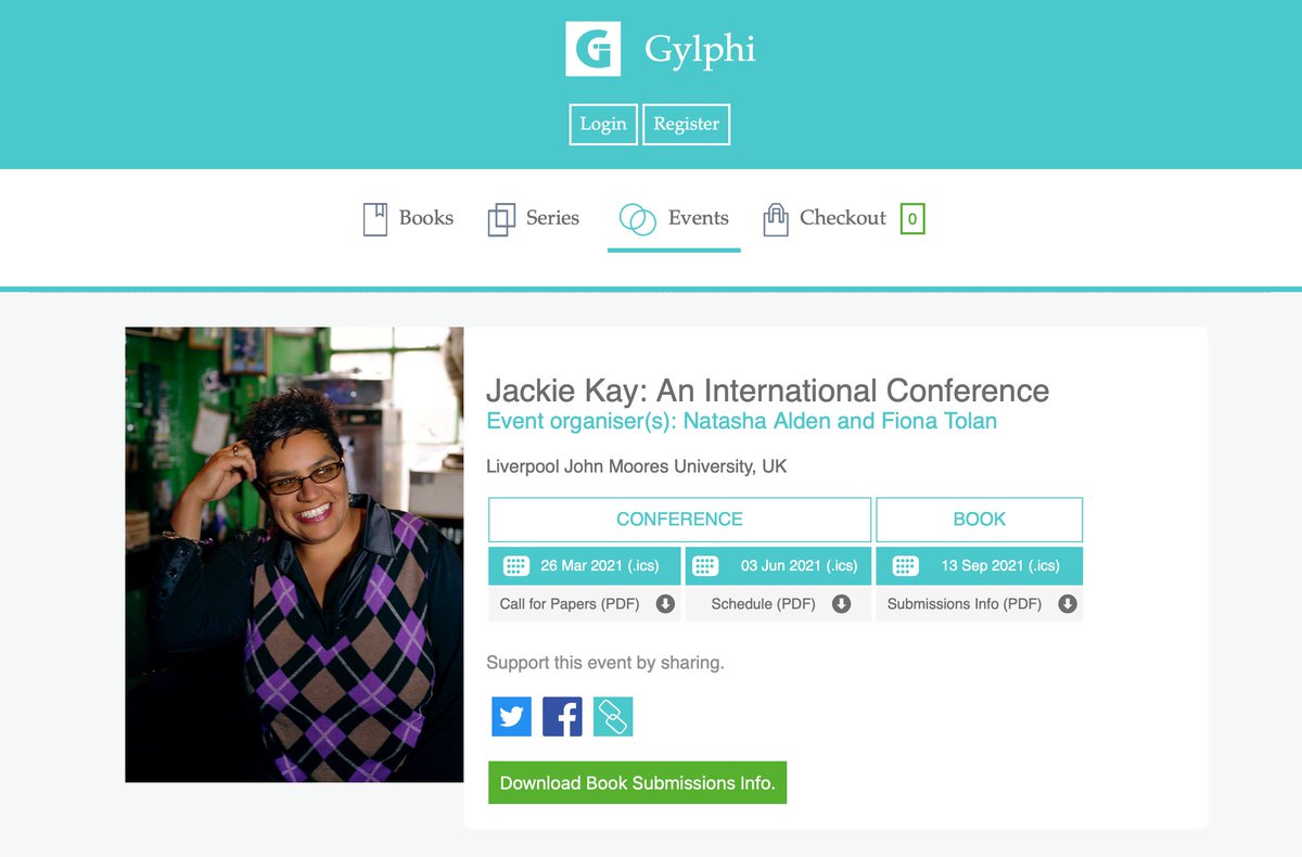 criticalessays's tweet image. Book submission details are now available to download for Jackie Kay: Critical Essays (edited by Natasha Alden and Fiona Tolan). @KayConference @drsarahdillon #JackieKay