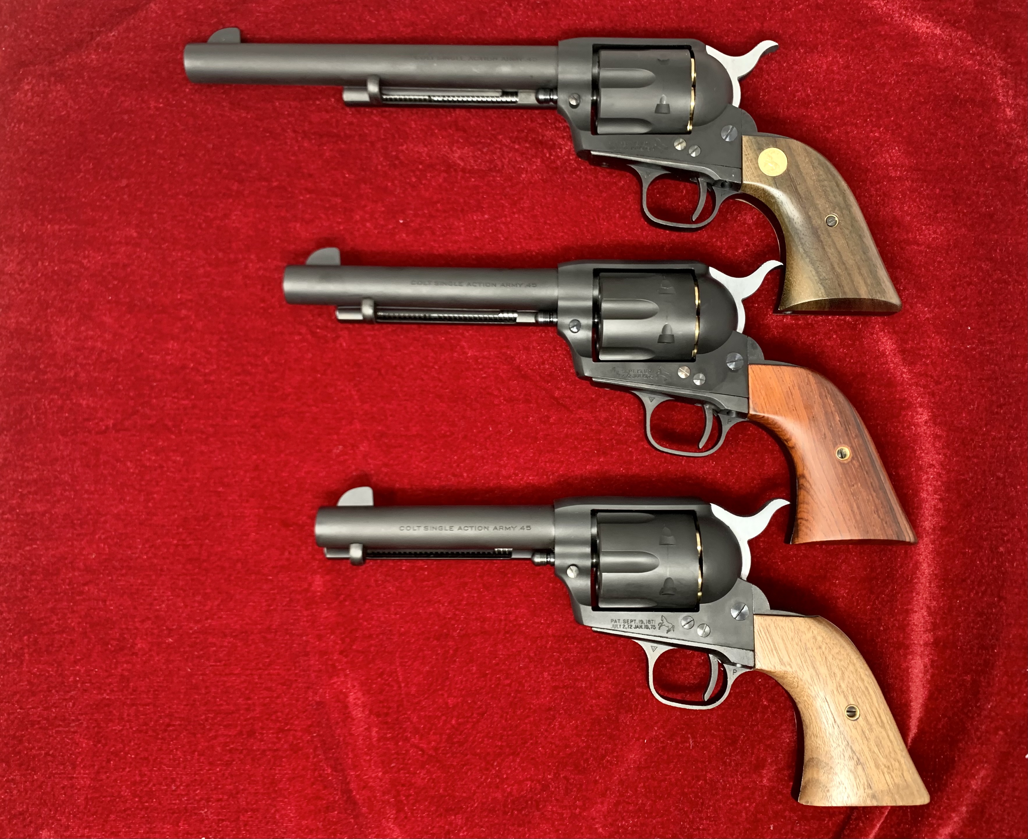 CAW 51 ネービー 真鍮グリップフレーム 木グリ SAA ハートフォード