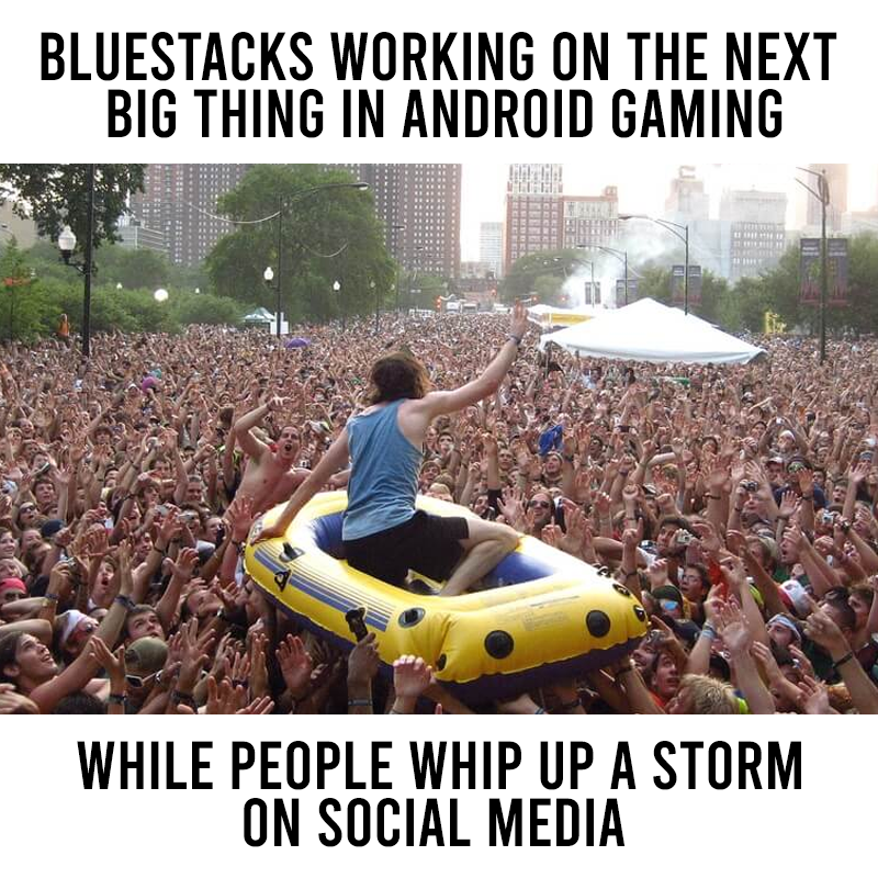bluestacksinc's tweet photo. "In case you were wondering what we've been up to!"

 #AndroidVersionUpdate #BlueStacks #Android #Gaming #AndroidOnPC https://t.co/CaHcuX8RgO