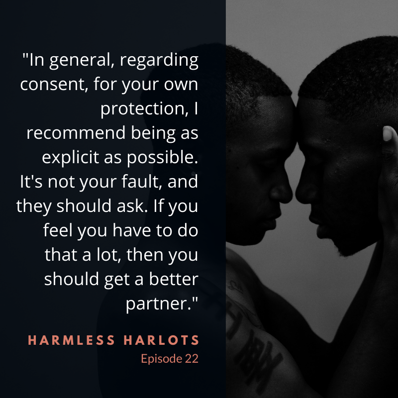 HarmlessHarlots's tweet photo. We do not live in a culture of consent, which sucks. But consent is not that hard. Why would someone be mad at you for asking them what they want? And if they are mad at you, maybe you should find a partner with healthier boundaries #harmlessharlots #polyamory https://t.co/WZL1Yyiv8T