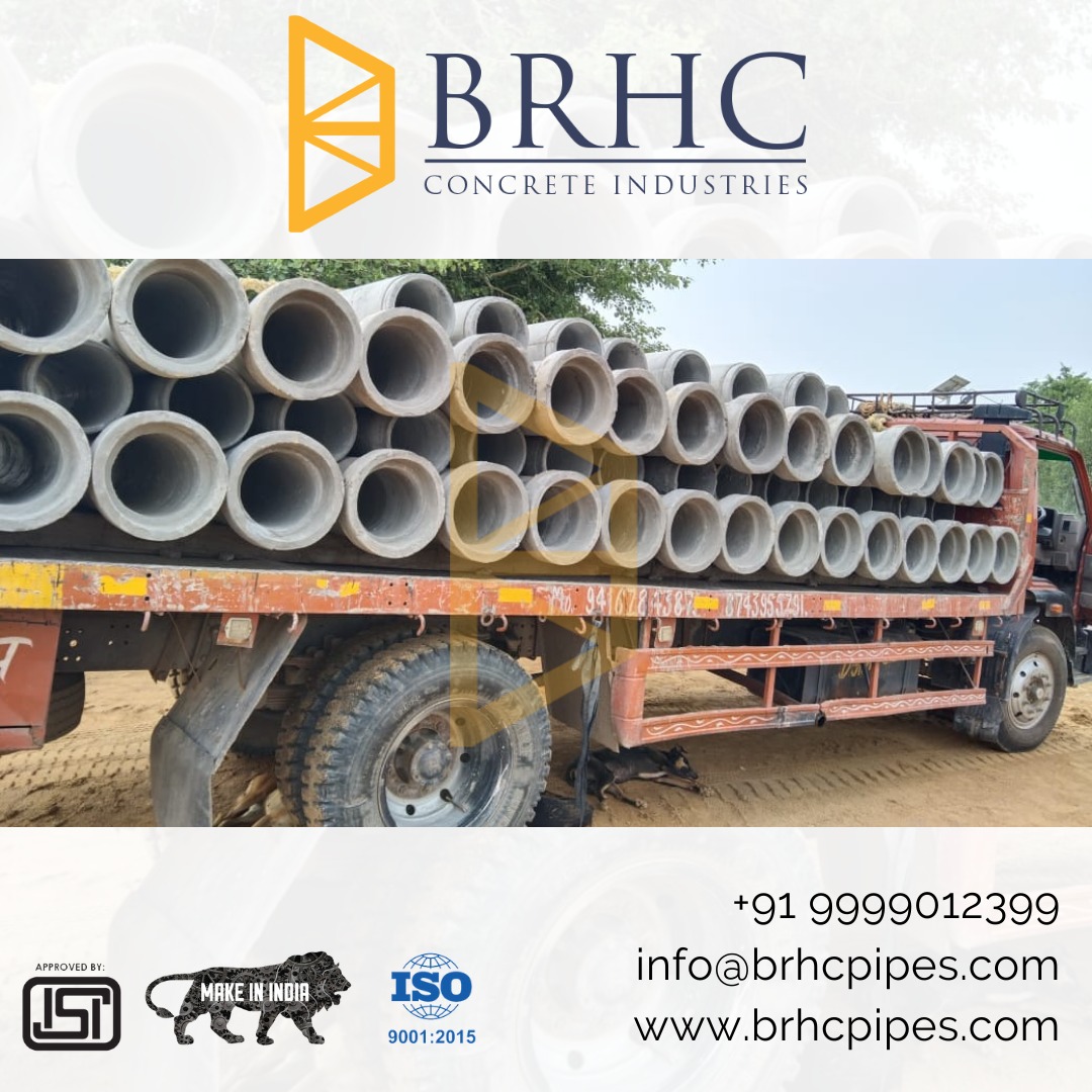 RCCPipe's tweet photo. NP2 Class pipes with Internal Diameter 250MM, Length 2000MM, Wall Thickness 25MM &amp; Pipe Weight 140 KGS are a class apart when it comes to RCC Pipes. 
 https://t.co/65P4MMbABf to get more information 
Email: info@brhcpipes.com | 9999012399

#BRHC #BRHCConcreteIndustries #RCCPipes https://t.co/hbmcU5qWdM