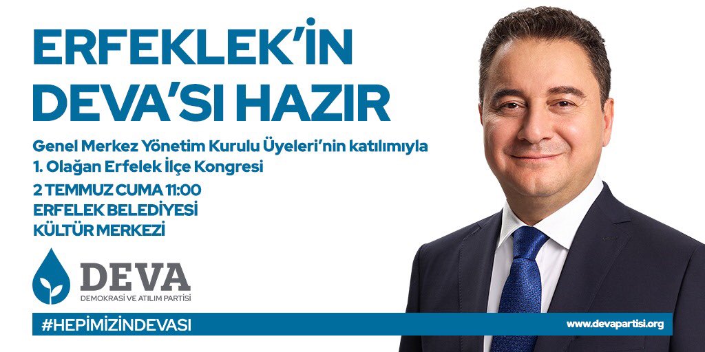 SinopaDeva's tweet photo. Tüm hemşehrilerimizi 
2 Temmuz Cuma 11:00’da
1. Olağan Erfelek kongremize bekliyoruz.
#ErfelekinDevasıHazır

🌱💧🌱

#devapartisi #devahazır #sinopadeva #sinop #ayancık #boyabat #dikmen #durağa n #erfelek #gerze #saraydüzü #türkeli #sinophaber #türkiye #karadeniz https://t.co/ZiKEFCOhW9
