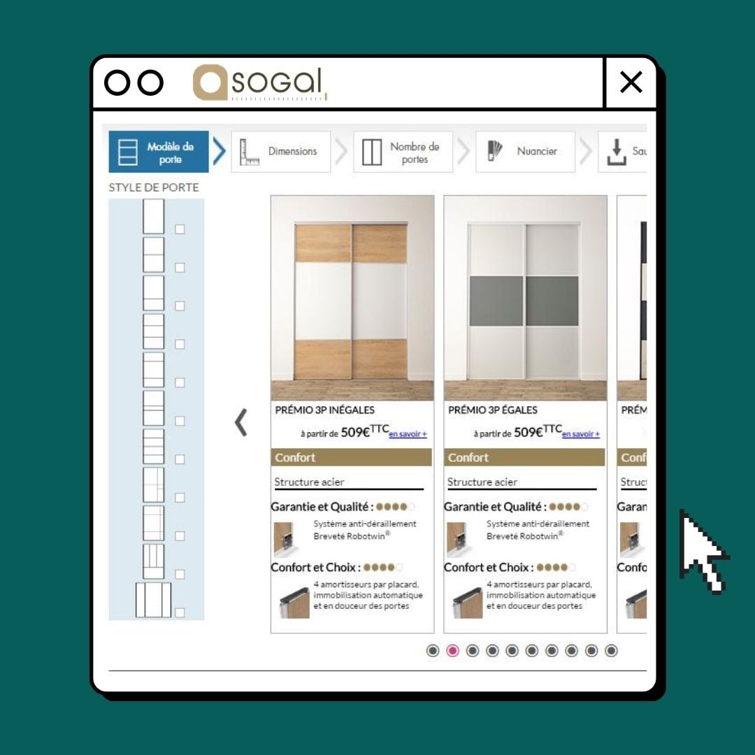 Aménager votre intérieur Ep1

🎥 Comment réaliser une prise de cotes de façades coulissantes : youtube.com/watch?v=D4kcNB…
Ensuite, amusez-vous avec le configurateur de portes SOGAL :
sogal.com/.../porte-de..…
⚠️ les tarifs affichés sont indicatifs et ne tiennent pas compte de la pose.