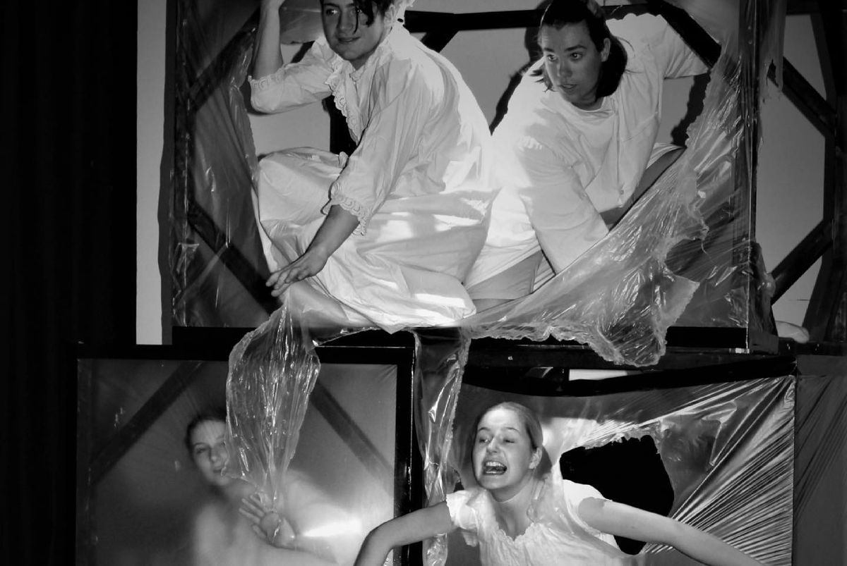 QEcrediton's tweet photo. Our Yr 12 Drama &amp; Theatre Studies students getting a little crazy &amp; very creative with Antonin Artaud’s Theatre of Cruelty last week. 🎭 The students were tasked with creating a piece of original,  devised theatre for their Year 12 exams.  Well done guys! 
#qekidscan
#dramarocks https://t.co/DPEjb31YRo