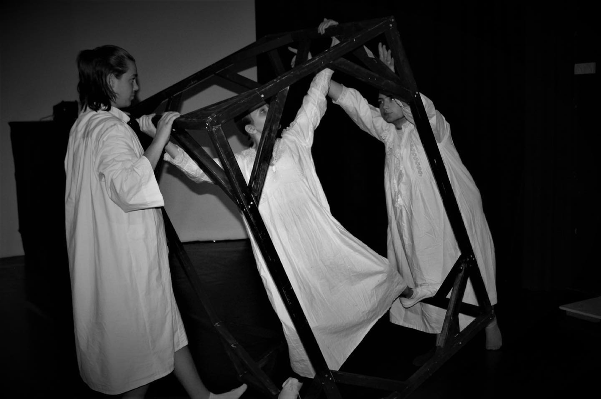QEcrediton's tweet photo. Our Yr 12 Drama &amp; Theatre Studies students getting a little crazy &amp; very creative with Antonin Artaud’s Theatre of Cruelty last week. 🎭 The students were tasked with creating a piece of original,  devised theatre for their Year 12 exams.  Well done guys! 
#qekidscan
#dramarocks https://t.co/DPEjb31YRo