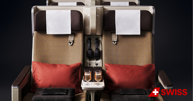 FlySWISS's tweet photo. SWISS today unveiled its new Premium Economy Class. With this, SWISS is meeting its customers’ growing demand for more privacy, comfort and individuality and is also further strengthening its premium positioning in the growing leisure travel segment. https://t.co/gBR8G6V5GK https://t.co/Zh8vRRaal4