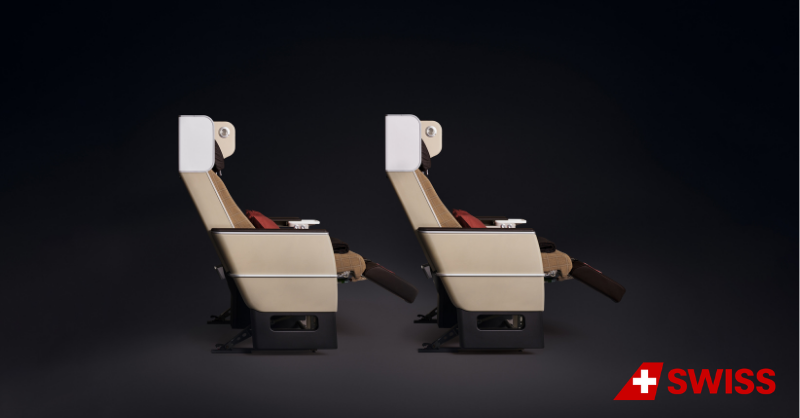 FlySWISS's tweet photo. SWISS today unveiled its new Premium Economy Class. With this, SWISS is meeting its customers’ growing demand for more privacy, comfort and individuality and is also further strengthening its premium positioning in the growing leisure travel segment. https://t.co/gBR8G6V5GK https://t.co/Zh8vRRaal4