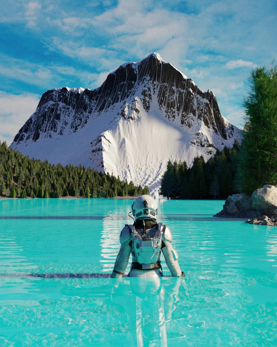 gauravrana_1's tweet image. &quot;Duality&quot;
. 
. 
Made in blender.