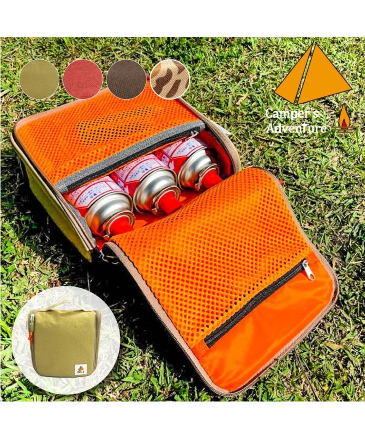Go Slow Caravan على تويتر Camper S Adventure 小物ギアケース アウトドアの小物整理に便利な小物ギアケース メインポケットにはcb缶 カセットボンベ を3本収納可能 蓋裏とフロント下部にメッシュポケットを搭載 アイデア次第で色々なものが収納可能