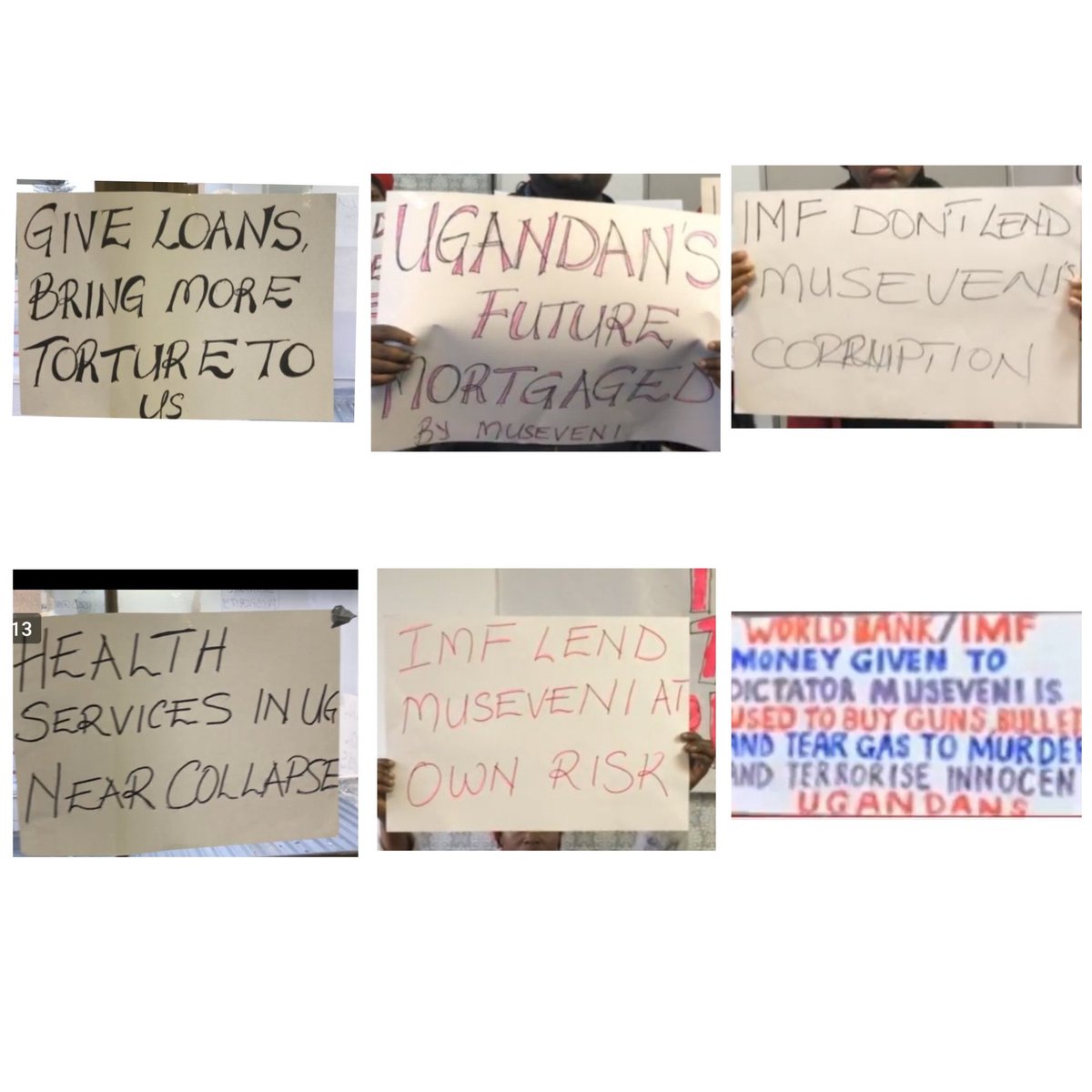 wachems1's tweet photo. @IMFNews #UgandaIsBleeding 
#StopFundingDictatorMuseveni 
@IMFNews @IMFSpokesperson @IMFLive
#Accountabilityforcovid19fundinugandais needed https://t.co/0kMBSo0q5q