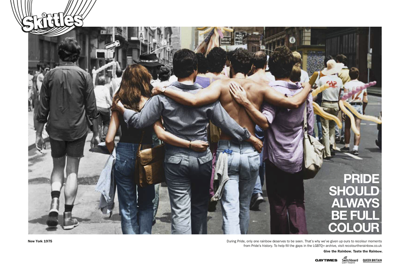 Ad of the Day – Skittles "Recolour the rainbow" by Adam &amp; Eve/DDB: buff.ly/3y12bHU <a href="/aandeddb/">adam&eveDDB</a>