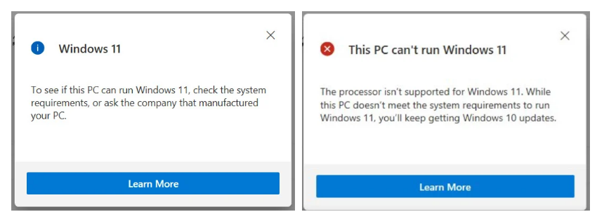elhackernet's tweet photo. Herramientas para comprobar compatibilidad con Windows 11💻
- ▶️Oficial Microsoft 
https://t.co/fGuRLhbfao
- ▶️WhyNotWin11
https://t.co/8oLOdM3yM5 https://t.co/iFhg6bx6d9