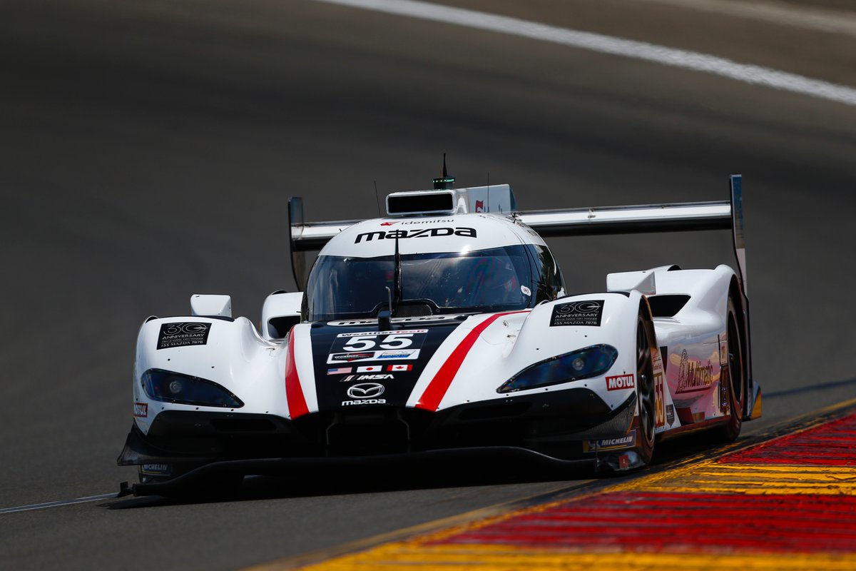 MatraxRacing's tweet photo. #IMSA | @MazdaRacing scored first win of 2021 in @IMSA's #Sahlens6HRS 🇺🇸 after beating No. 60 @MeyerShankRac at @WGI.
Class 🏆:
DPI: No 5⃣5⃣ Mazda #RT24P
LMP2: No. 1⃣1⃣ @Oreca @WAutosport
GTLM: No. 3⃣ @TeamChevy #Corvette #C8R
GTD: No. 9⃣6⃣ BMW M6 @Turnermotrsport
📸 @Sahlens https://t.co/NyOBKSWQim
